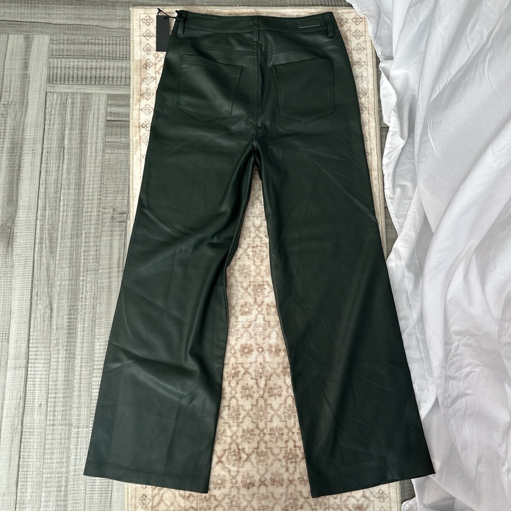 Blank NYC Forest Green Wide Leg Pants